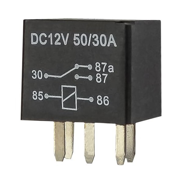 Truckair Relay - Rectangle - 5 Term., Category: Relay, No.: 5 Terminals, Volts: 12V, Function: Spdt, Amp: 50 11-0603 - main